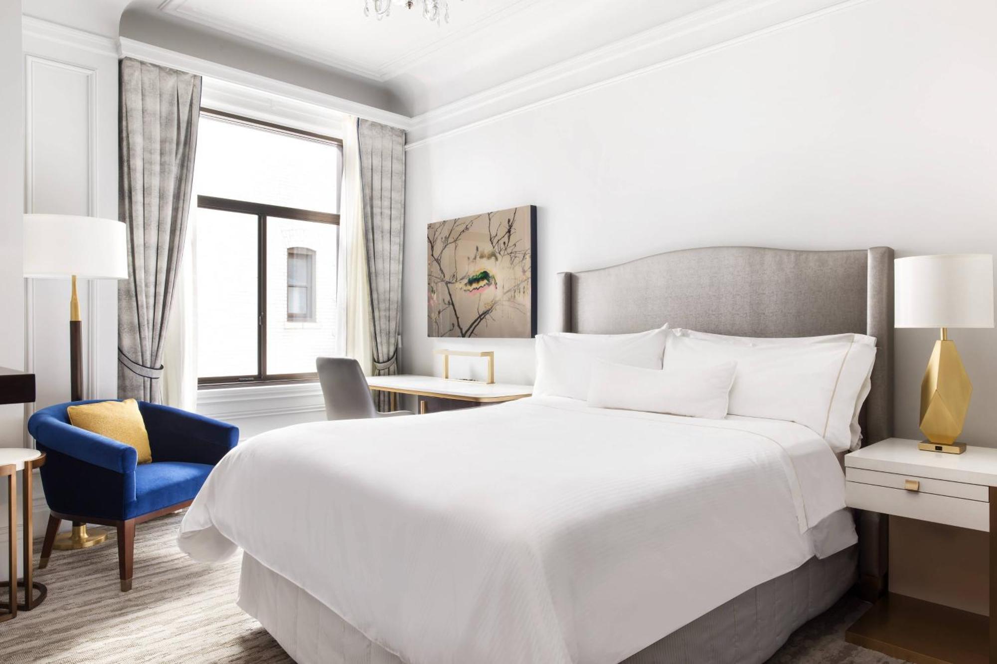 One-Bedroom Executive King Suite Transfer Shower Mobility Hearing Accessible